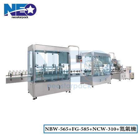 Automatic Bottle Rinsing Filling and Capping Machine - Automatic Bottle Rinsing and Filling and Capping Machine